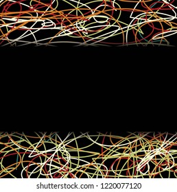 Moving colorful lines of abstract background