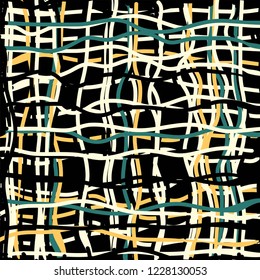 Moving colorful lines of abstract background