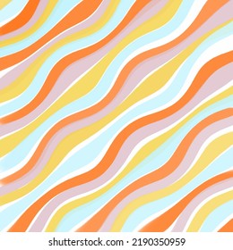 Moving colorful lines of abstract background
