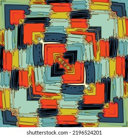 Moving colorful lines of abstract background
