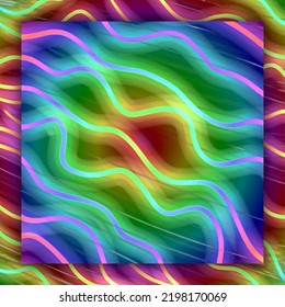 Moving colorful lines of abstract background
