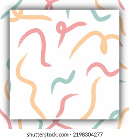 Moving colorful lines of abstract background
