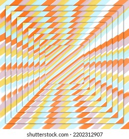 Moving colorful lines of abstract background
