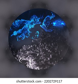 Moving colorful lines of abstract background
