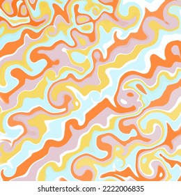 Moving colorful lines of abstract background
