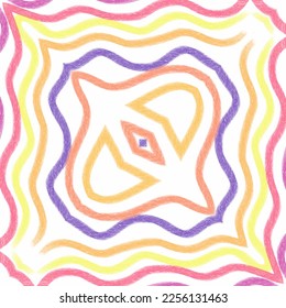 Moving colorful lines of abstract background
