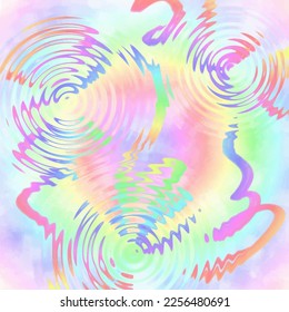Moving colorful lines of abstract background
