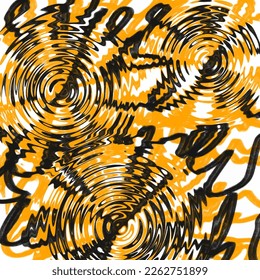 Moving colorful lines of abstract background
