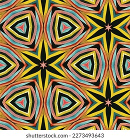 Trasladando líneas coloridas de fondo abstracto
