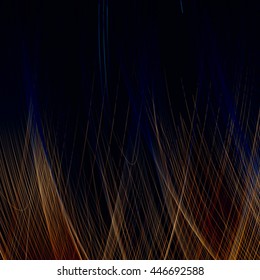 Moving colorful lines of abstract background