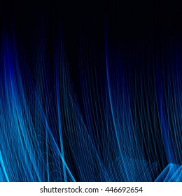 Moving colorful lines of abstract background