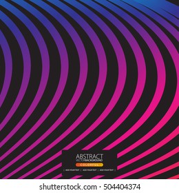 Moving colorful lines of abstract background for design