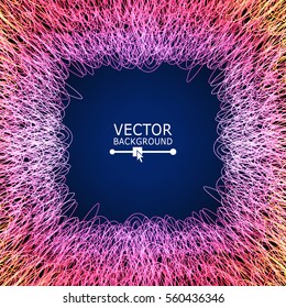 Moving Colorful Lines. Abstract Background