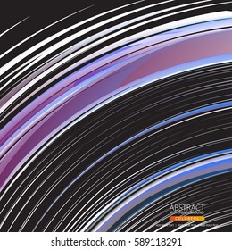 Moving colorful lines of abstract background for design