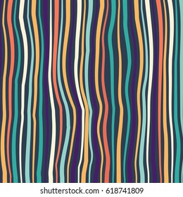 Moving colorful lines of abstract background. Vector illustration