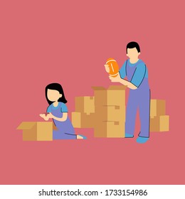 moving employees during the packaging process