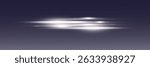 Moving fast laser beams of light. White light effect of horizontal lines.