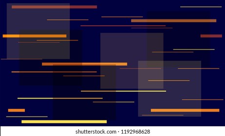 Moving Fast Street Lights, Speed Lines, Neon IT, Hi Tech Vector Background. Internet Technology Communication Textile Texture. Night Life, Racing Car Lights, Neon Futuristic Hi Tech Poster Texture