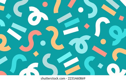 A moving geometric pattern. Vector illustration background material that gives a gentle impression with calm colors.