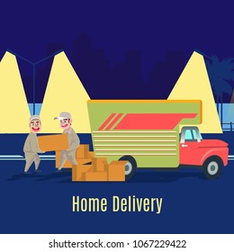 moving home in home delivery services