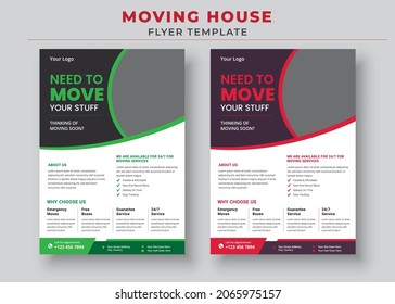 Moving House Flyer Templates, Need Move Flyer, Moving Made Made Fast And Simple Flyer