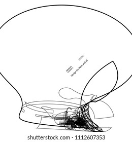 Moving lines of abstract background  