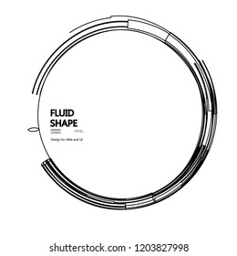 Moving lines of abstract background
