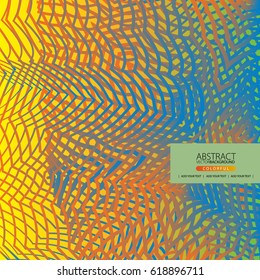 Moving  lines of abstract background for design