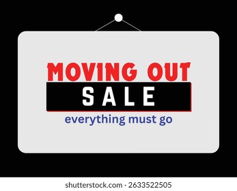 Moving out sale everything must go