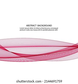 Mover fondo abstracto rosa con líneas, plantilla de folleto, elemento de diseño