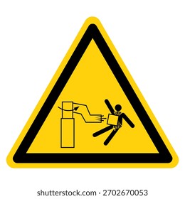 Moving Robot Symbol Sign ,Vector Illustration, Isolate On White Background Label. EPS10