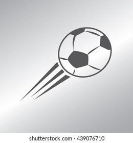 moving soccer football-vector