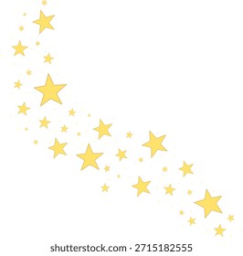 Imagen de estrella en movimiento. Imagen de concepto para Navidades para complementar eventos de Navidades