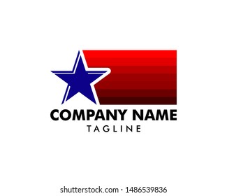 Moving star logo design inspiration