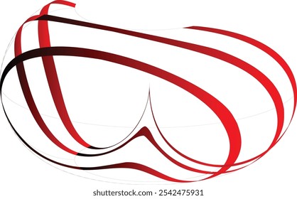 Moving swirling structure of curved lines design simple  Moving swirling structure of curved lines. Design. Simple abstract spiral structure of curved lines.