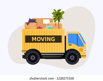 House Moving Truck Images Stock Photos Vectors Shutterstock