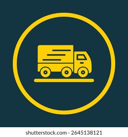 Moving Truck trendy vector art design good amazing design colorful useful illustration.eps