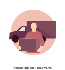 moving truck for web