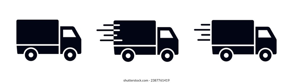 Moving Van and Moving Services Relocations Icon