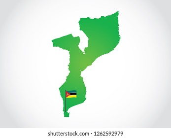 Mozambique Capital Map