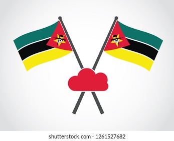Mozambique Emblem Cloud Computing