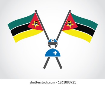 Mozambique Emblem Doctor Surgery