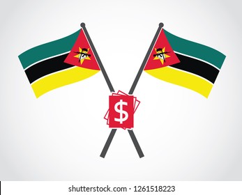 Mozambique Emblem Dollar Bill