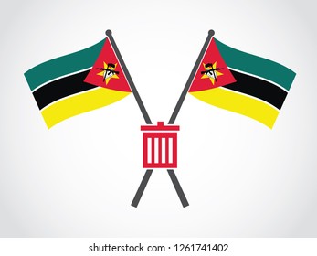 Mozambique Emblem Trash
