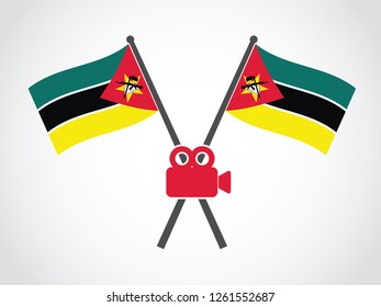Mozambique Emblem Video Camera