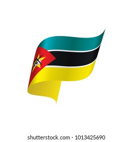 Mozambique flag, vector illustration