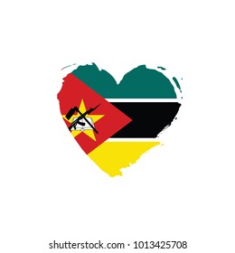 Mozambique flag, vector illustration