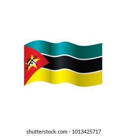 Mozambique flag, vector illustration