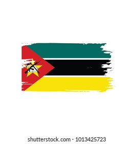 Mozambique flag, vector illustration