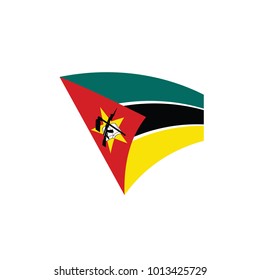 Mozambique flag, vector illustration